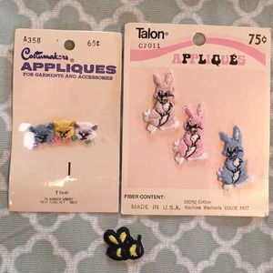 Vintage Embroidered Appliqués